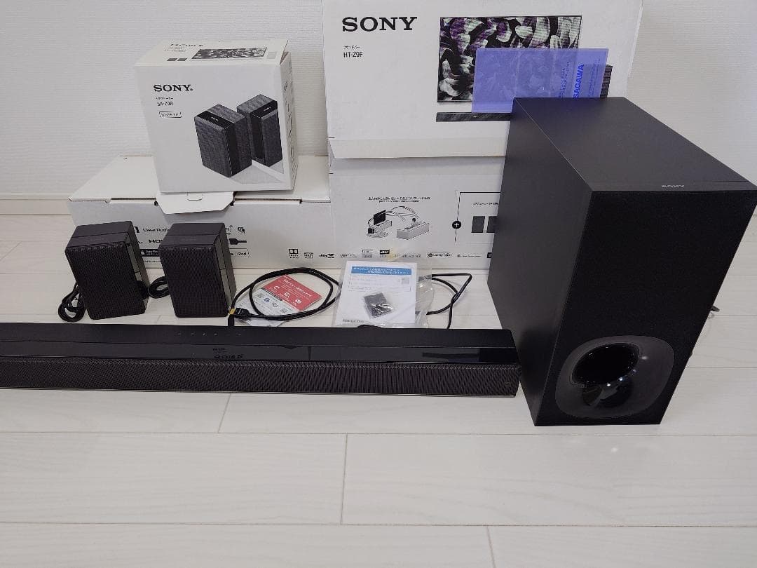 SONY サウンドバー HT-Z9F リアスピーカー SA-Z9R セット