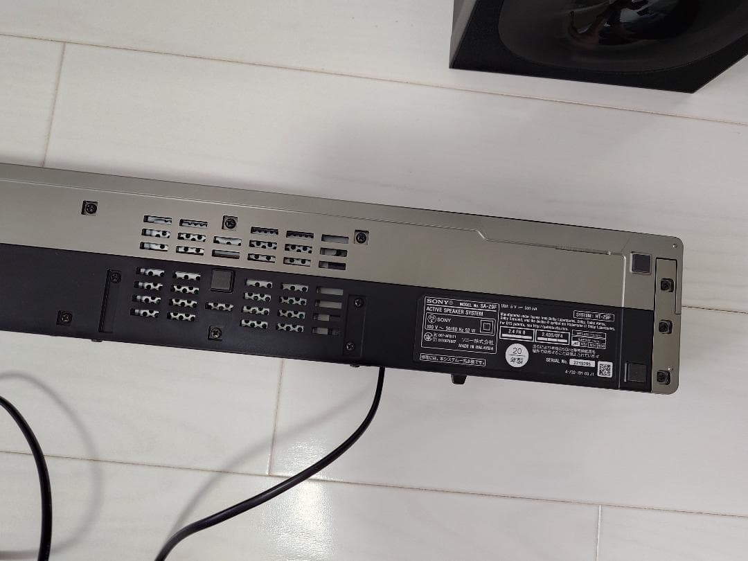SONY サウンドバー HT-Z9F リアスピーカー SA-Z9R セット