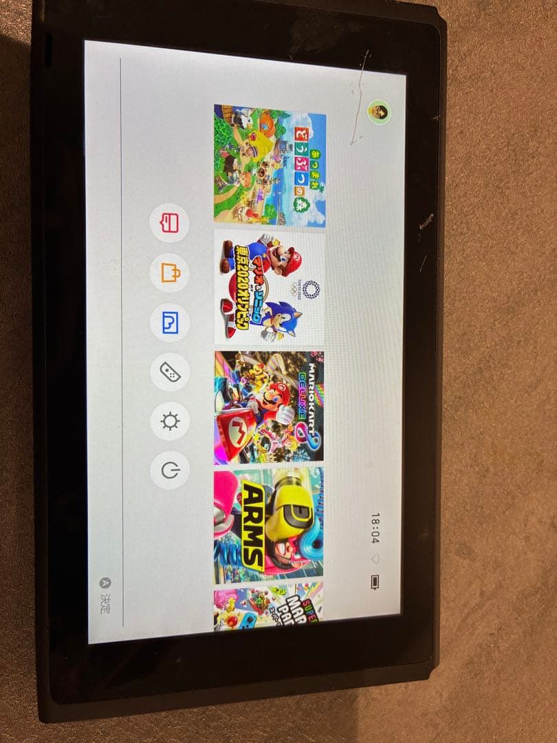 Nintendo Switch 本体 リモコンなし