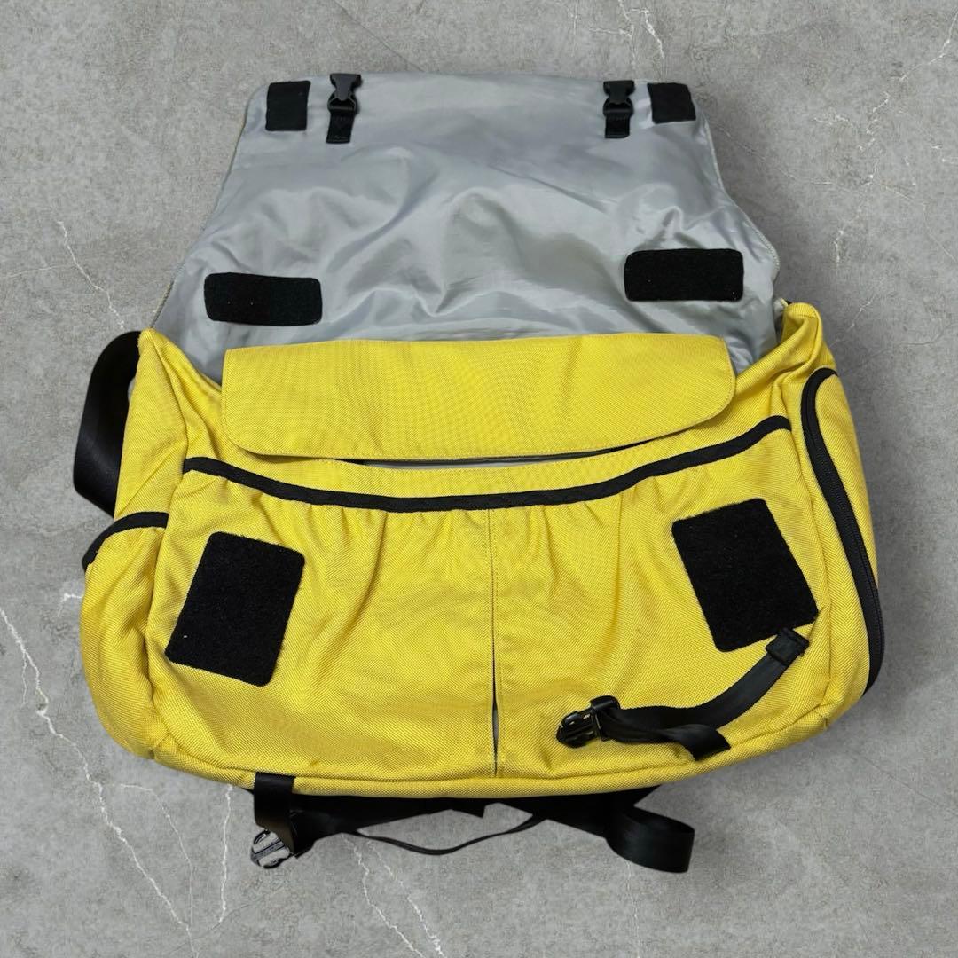 パタゴニア　メッセンジャーバック　ハーフマス　　y2k archive 黄色