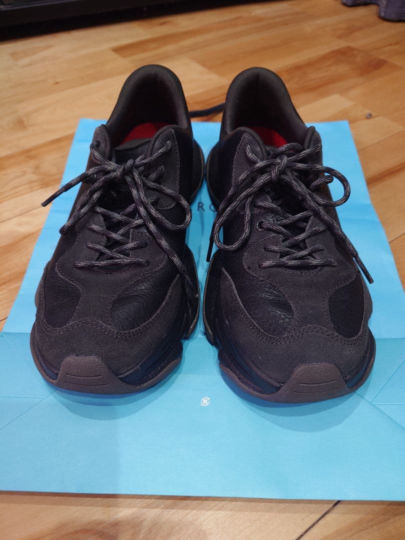 カドカワ　中古：CAMPER カーストツー レザースニーカー メンズ 黒