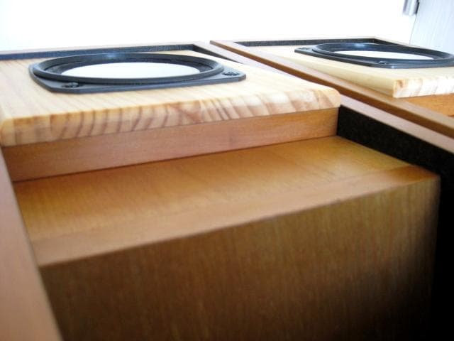 FOSTEX 　フルレンジスピーカー　自作　ペア