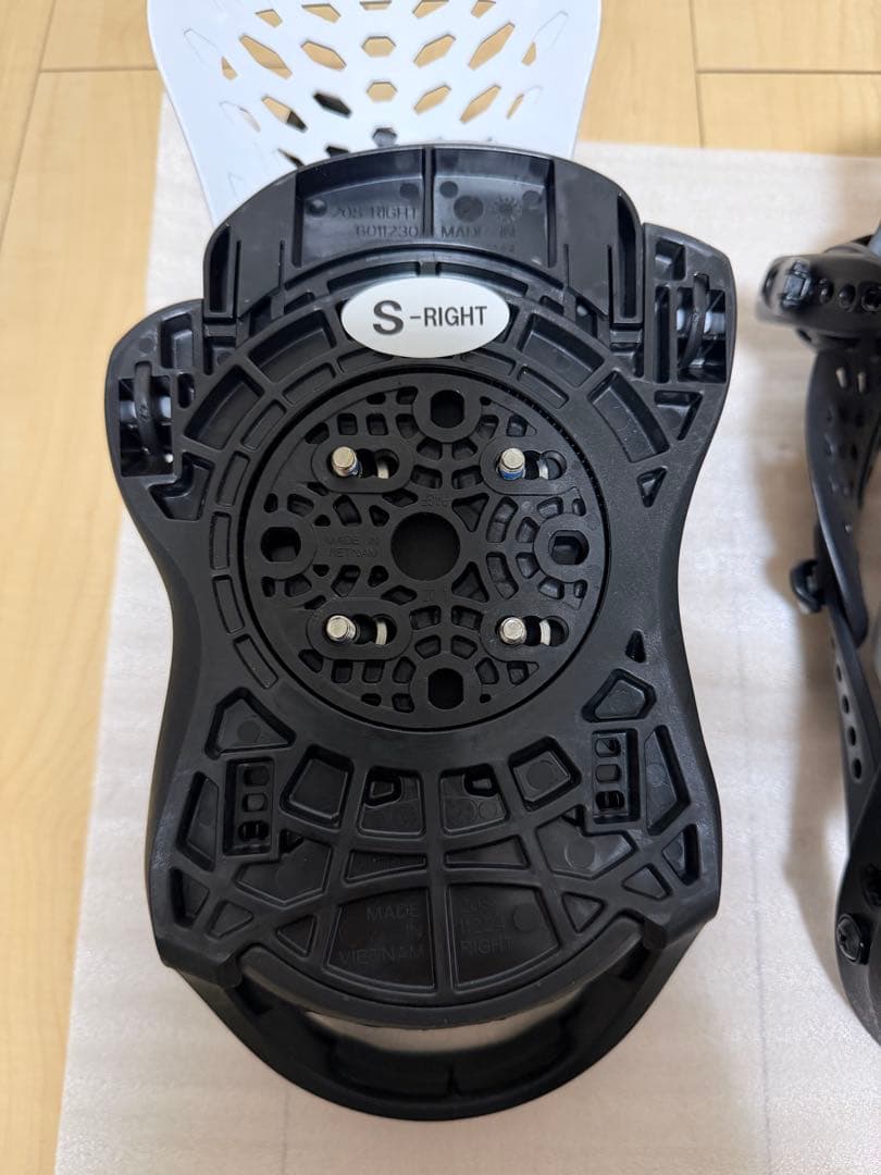 FLUX PR バインディング ブラック Sサイズ 美品