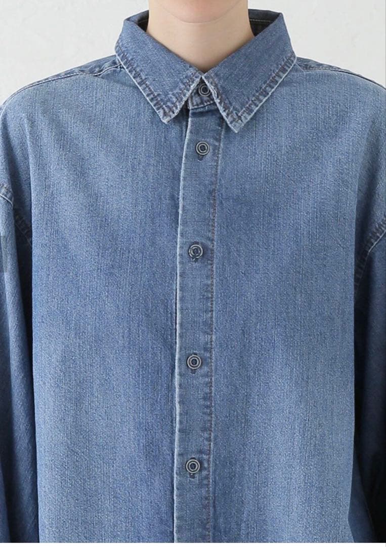 SLOBE IENA LE DENIM WING SLEEVE シャツ