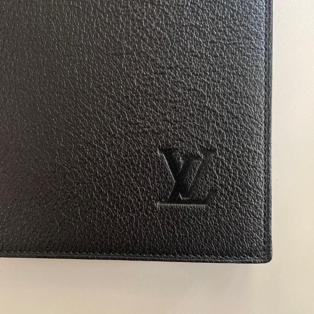 希少 LOUIS VUITTON リングノート ノート カバー 黒 1999年