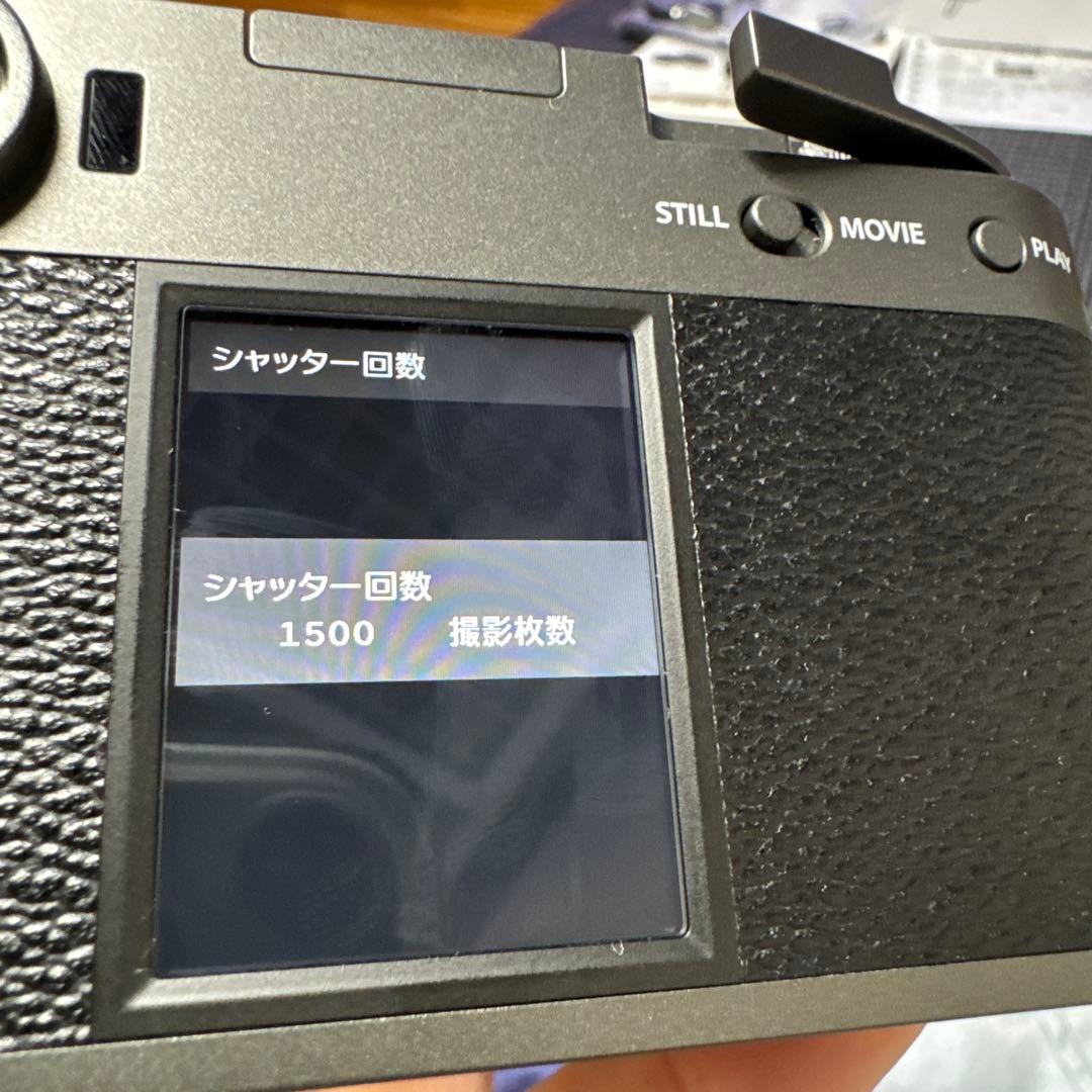 FUJIFILM X-half デジタルカメラ チャコールシルバー　富士フイルム