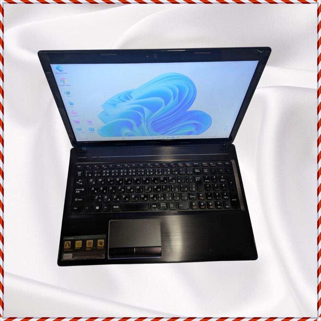 Windowsノート本体 Lenovo G580 Core i7/8GB/SSD128GB/Win11