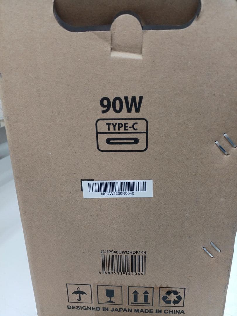 ディスプレイ・モニター本体 JAPANNEXT JN-IPS40UWQHDR144