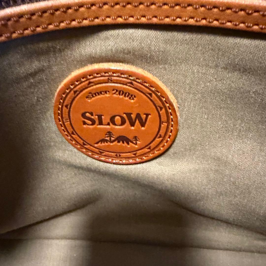 美品　SLOW ルボーノ　トートバッグ　レザー