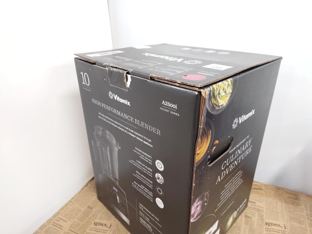 【全自動モード】Vitamix A2500i レッド 整備済 おまけ付