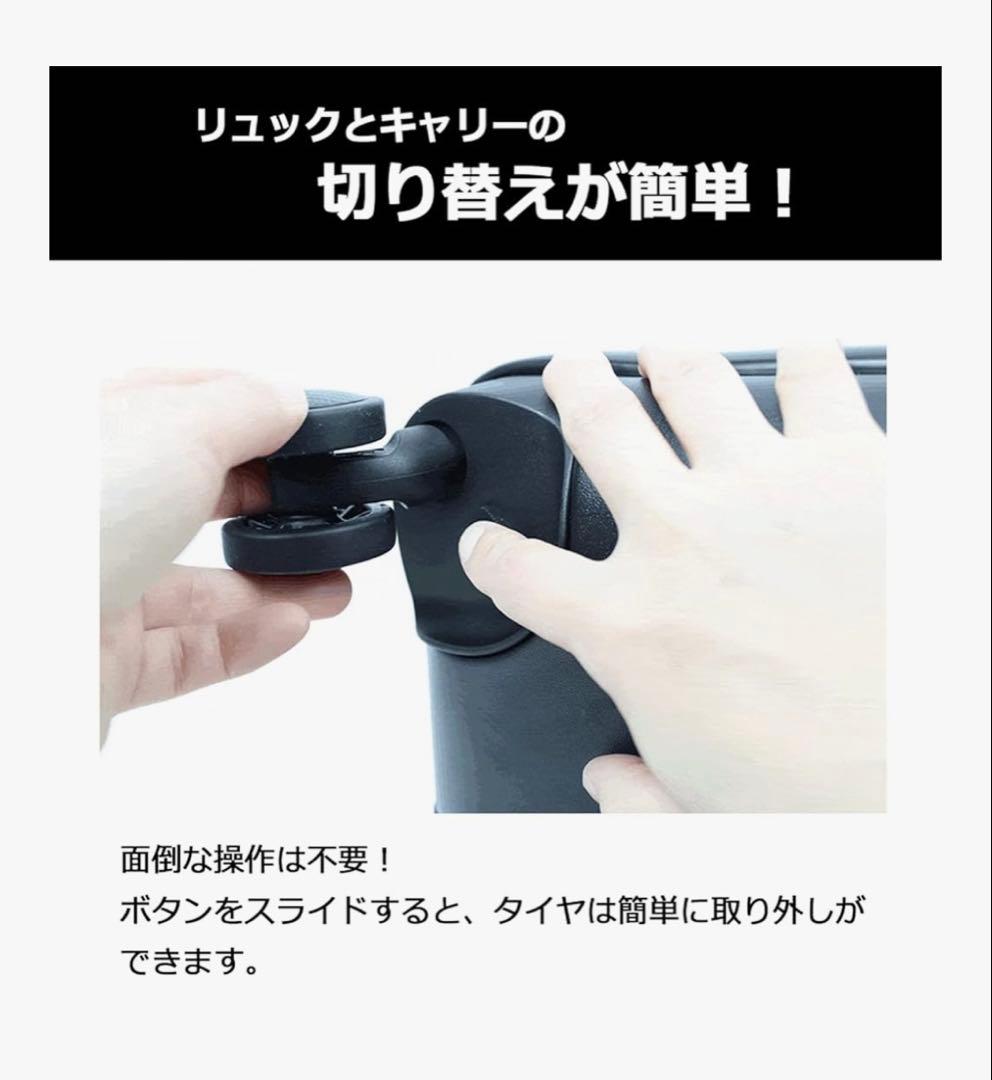 MOIERG(モアエルグ) リュックキャリー Mサイズ ミディアムグレー