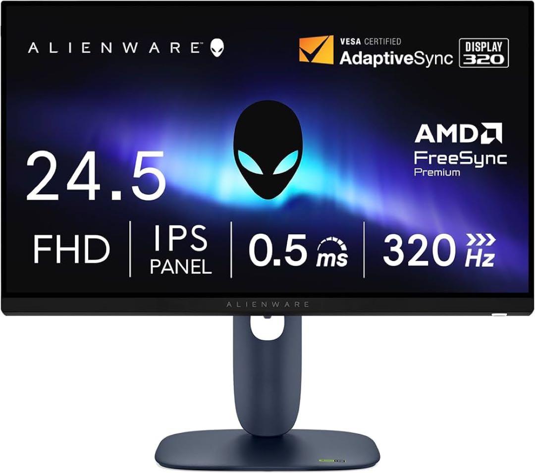 【極美品】Dell AW2525HM-A 24.5インチ Alienware