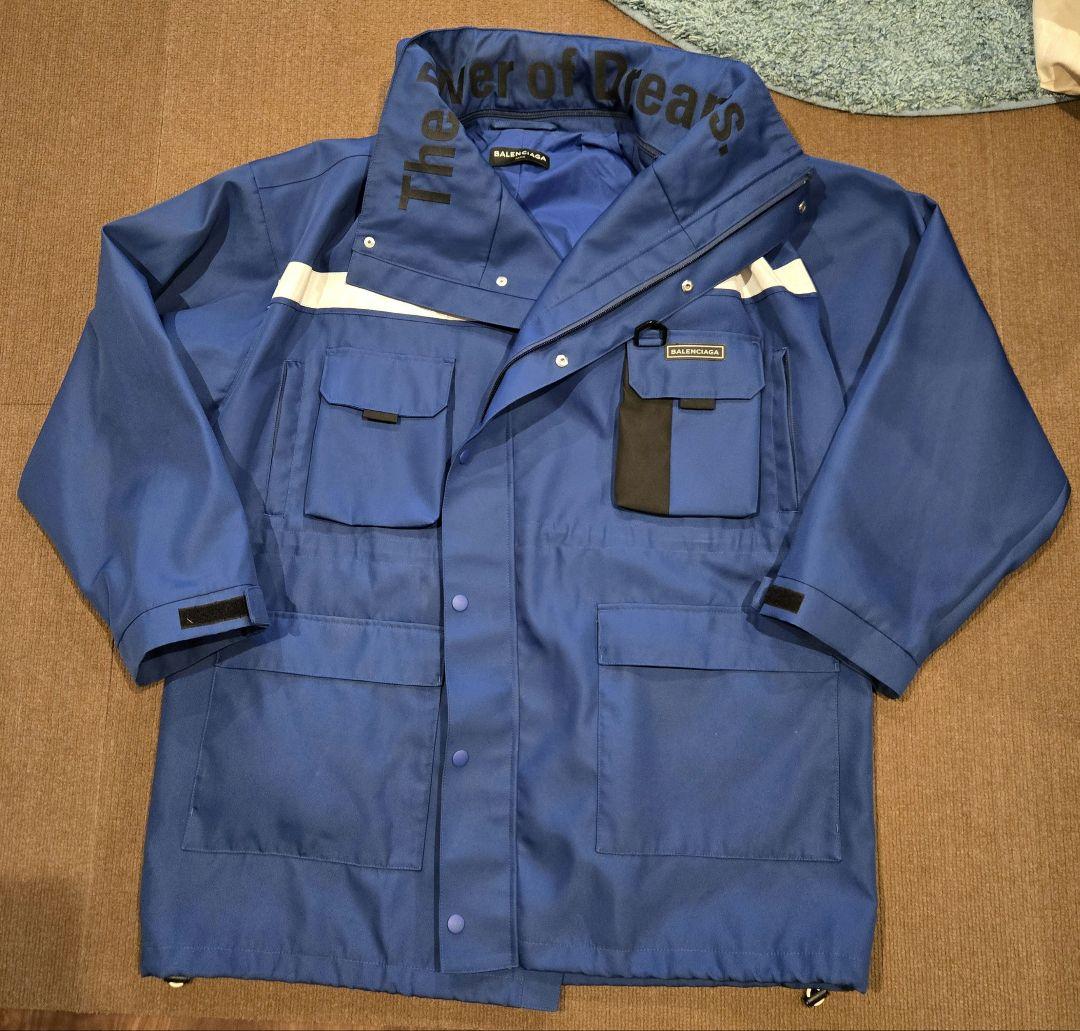 バレンシアガ2018ssリフレクタージャケット