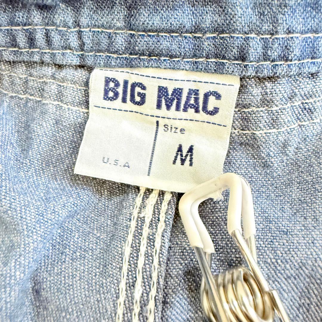 ビンテージ BIGMAC ビックマック オーバーオール カバーオール デニム M
