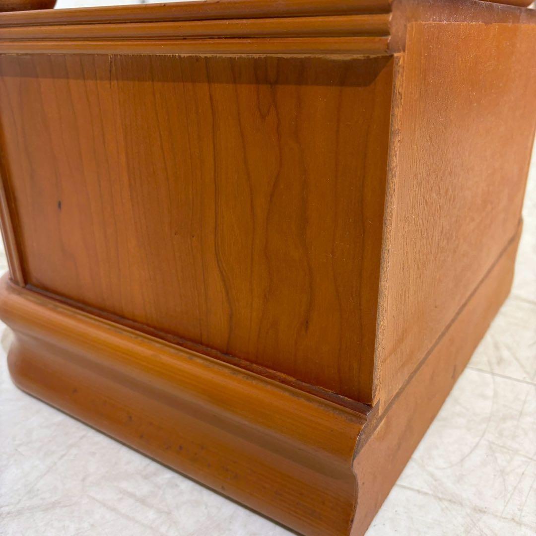 アンティーク調　クラシック　電話台　スモールキャビネット　サイドテーブル