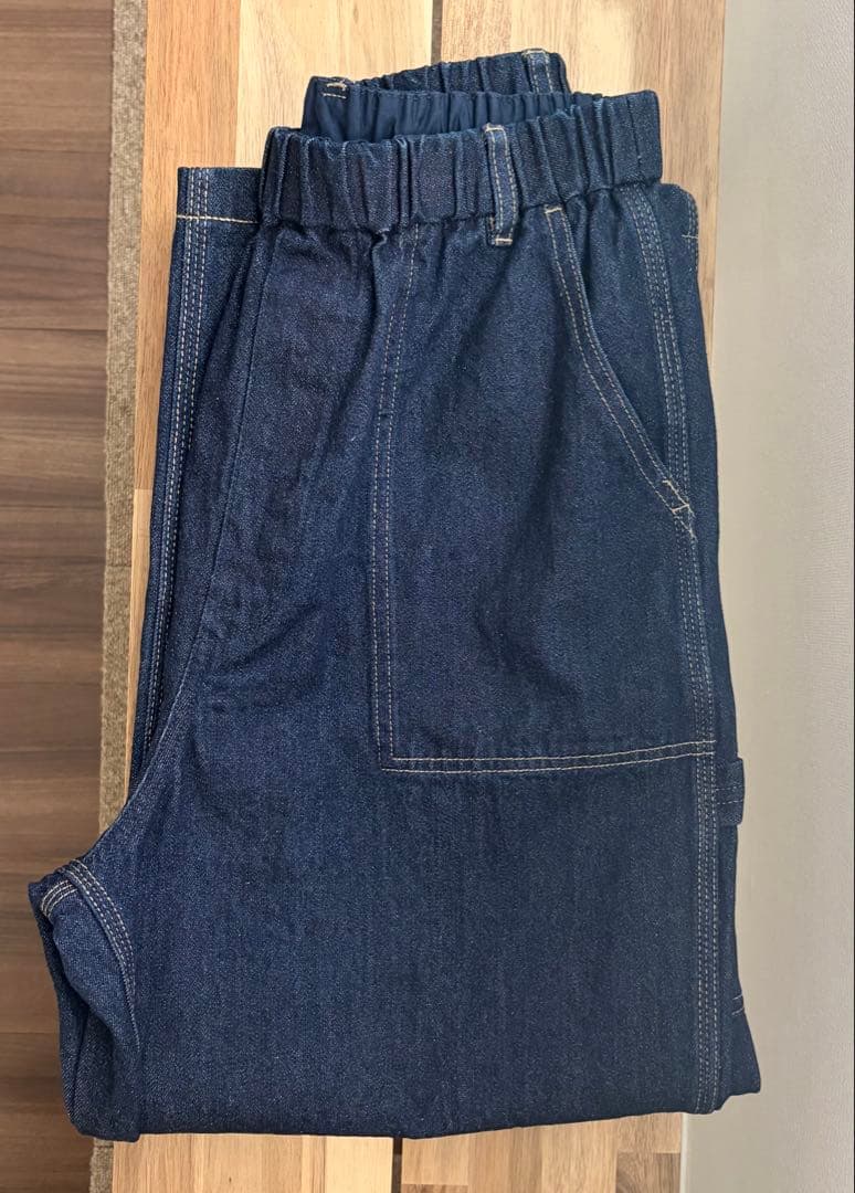 かぐれ　デニムイージーペインターパンツ
