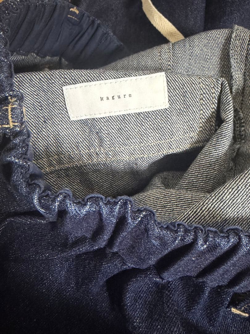 かぐれ　デニムイージーペインターパンツ