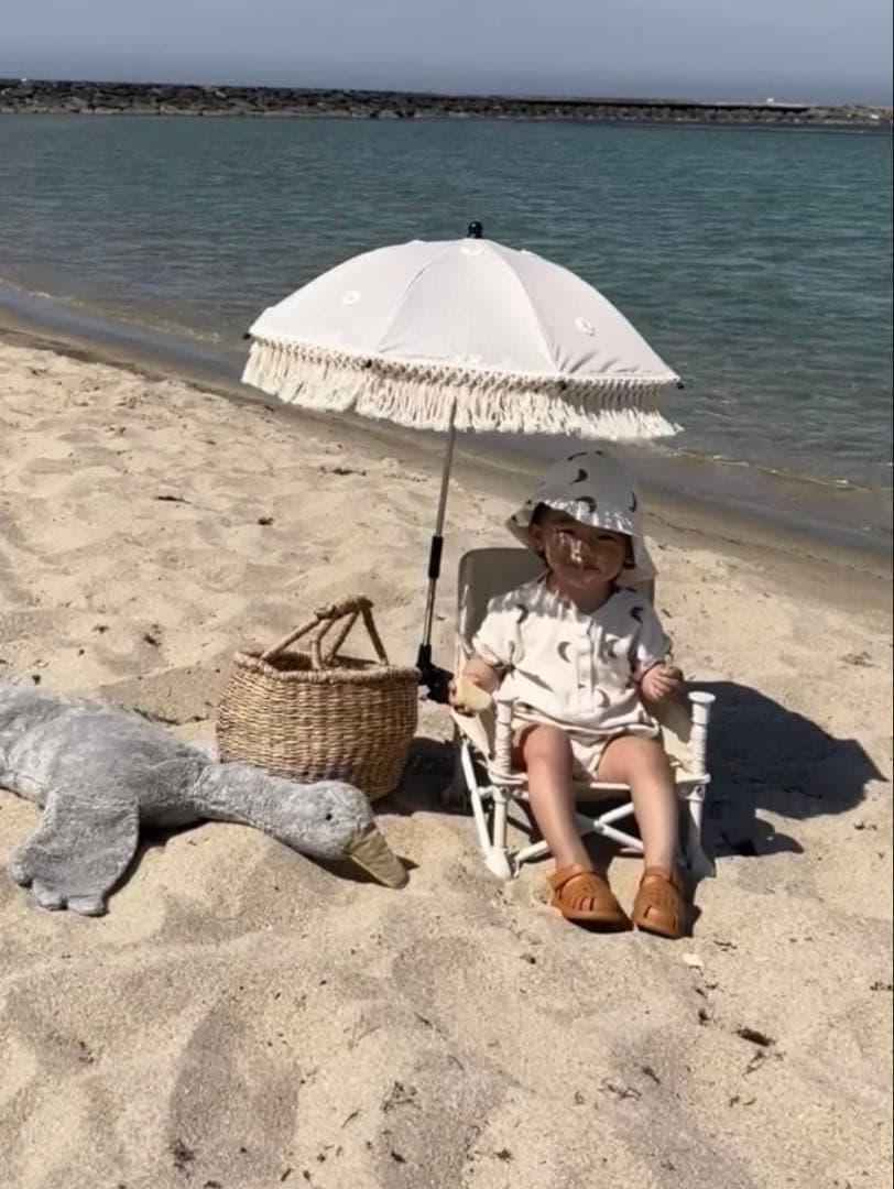 【たそ】organiczoo Beach Rompersとhat2点セット