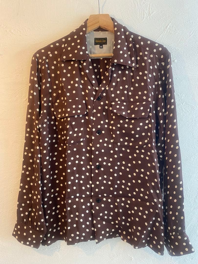 GROOVIN HIGH ブラウン ホワイトドット M