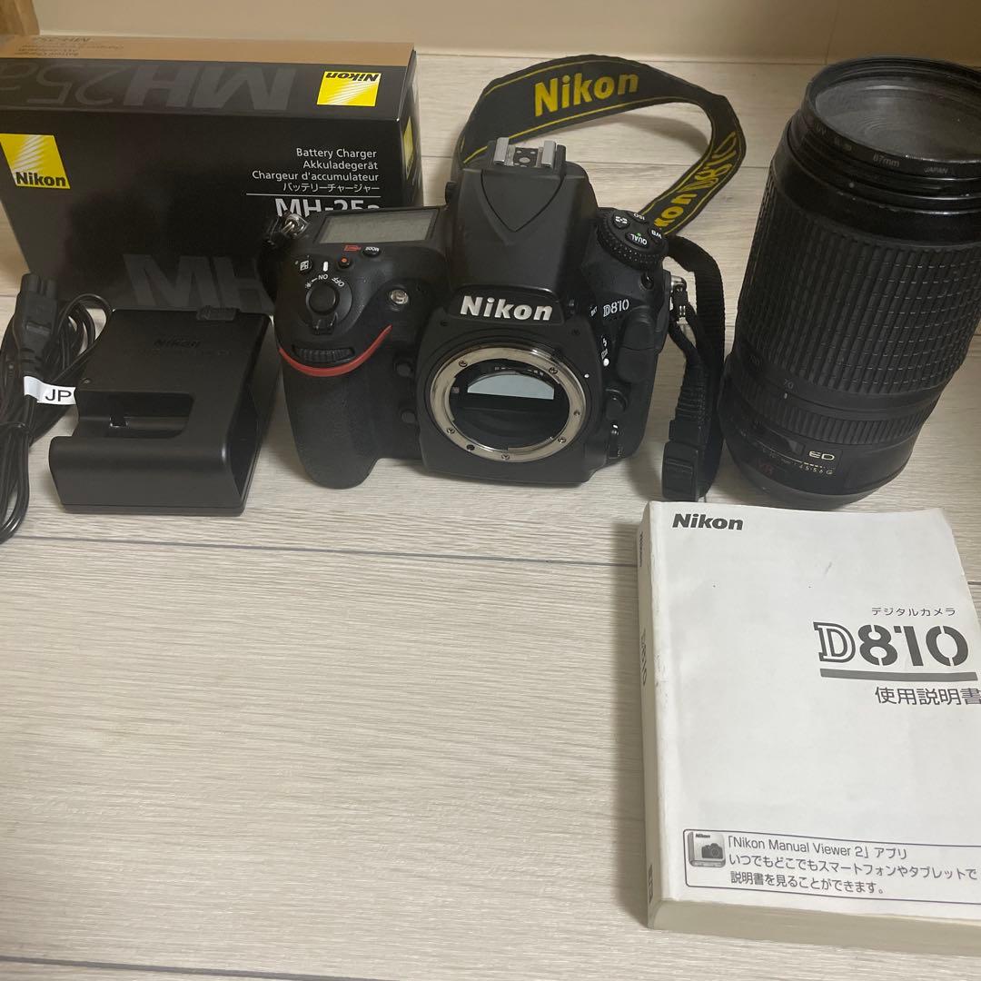 Nikon D810 デジタルカメラ 本体とレンズ付き