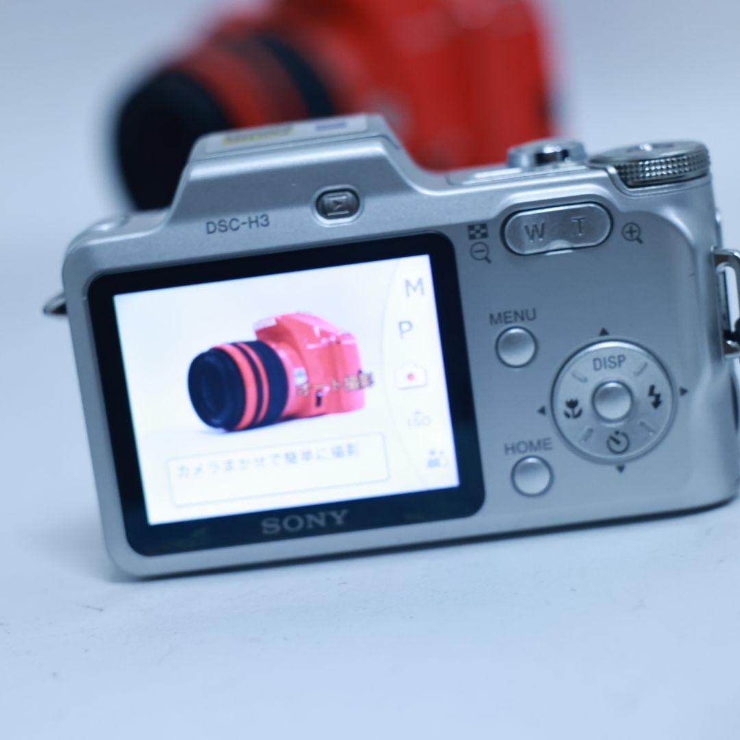 スマホ転送可 SONY H3 デジタルカメラ メモリー電池付き コンデジ