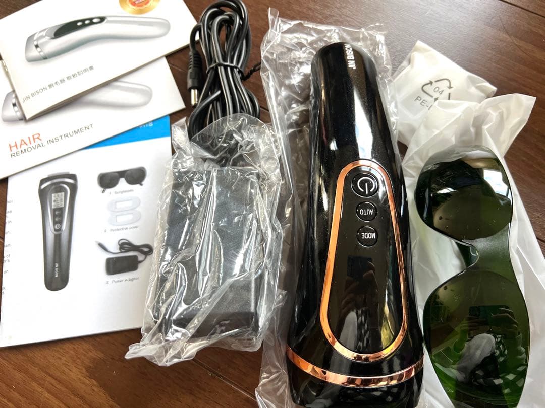 [新品未使用] JIN BISON 3イン1脱毛器☆光エスト⭐︎ムダ毛ケア