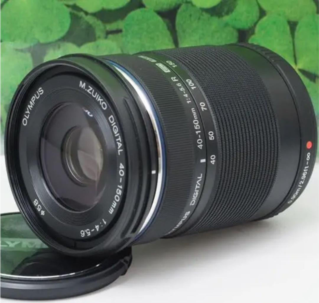 【未使用】オリンパスM.ZUIKO40-150mm望遠レンズスポーツ撮影で大活躍