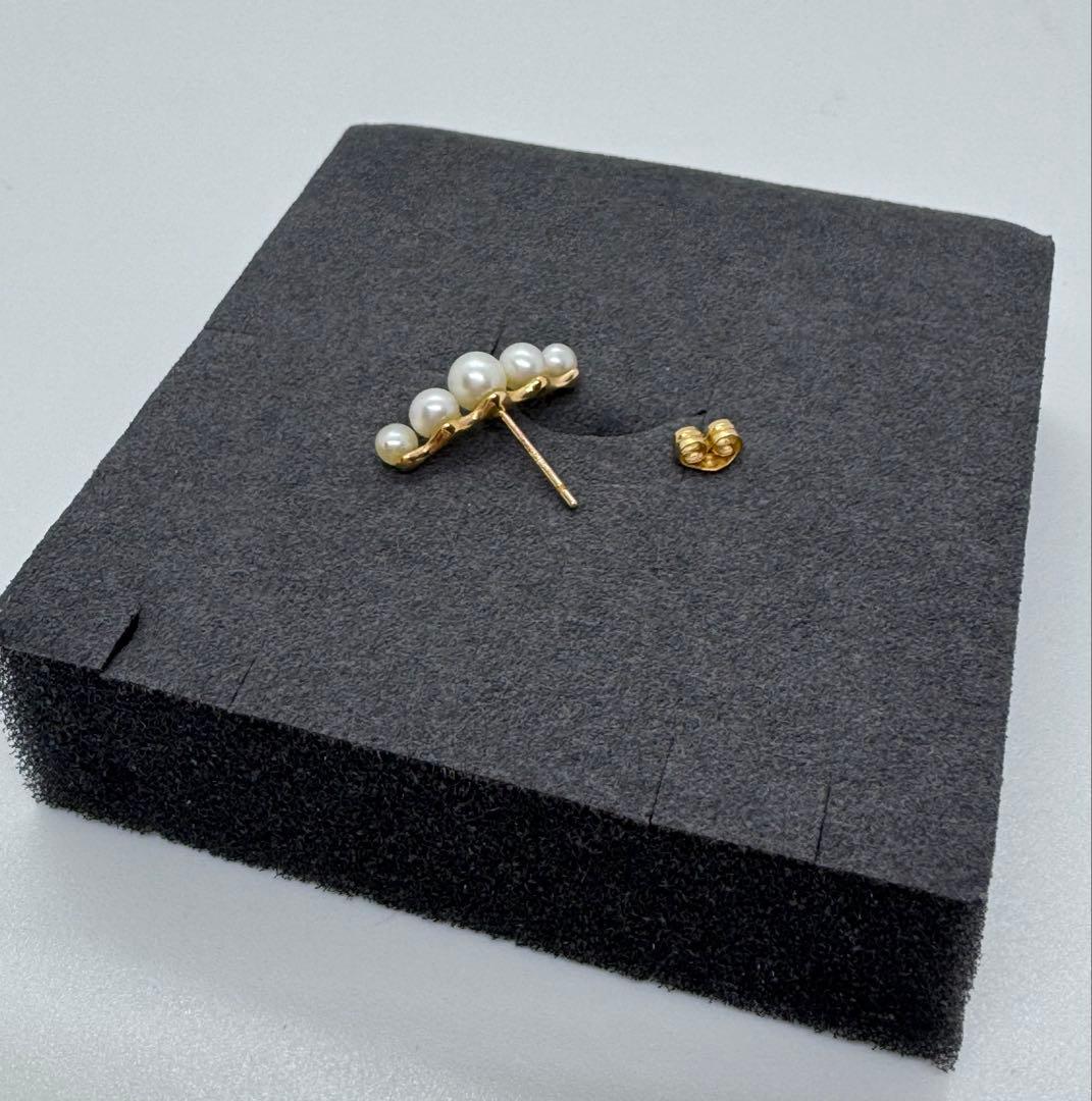 STAR JEWELRY GIRL K10 ピアス 淡水パール