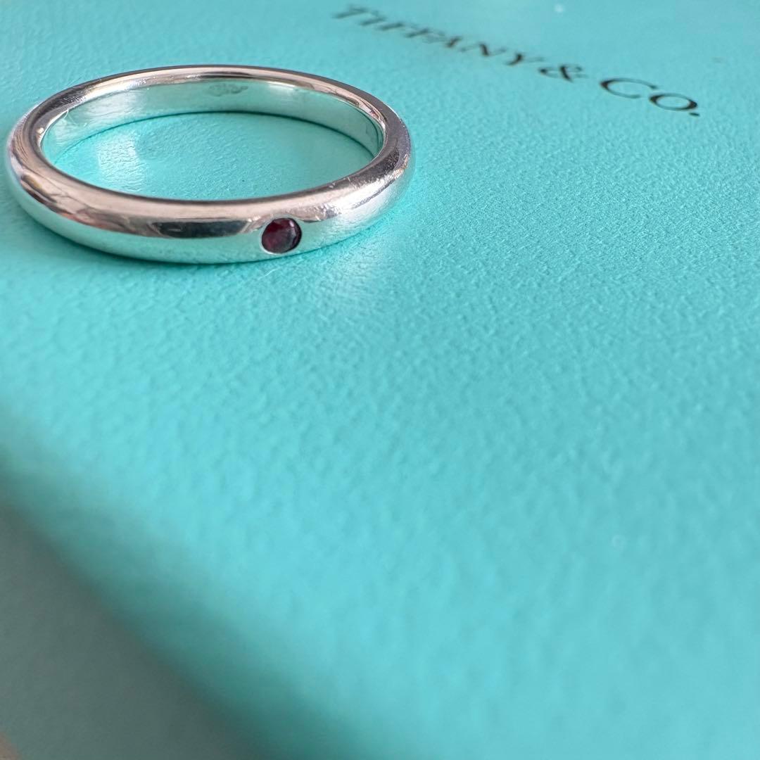 ティファニー PERETTI ペレッティリング ルビー 11号 シルバー