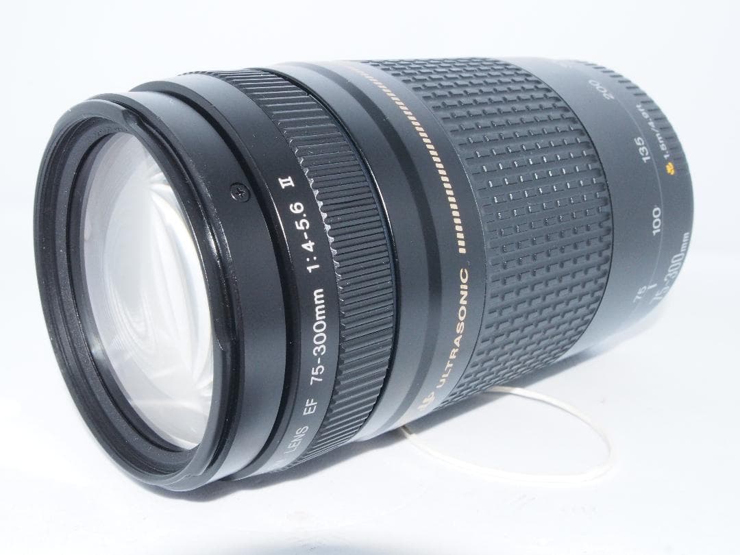 レンズ(ズーム) CANON EF 75-300mm F4-5.6 II USM#230424