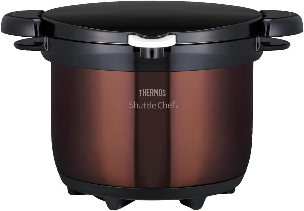 THERMOS 真空保温調理器 シャトルシェフ 3.0L クリアブラウン
