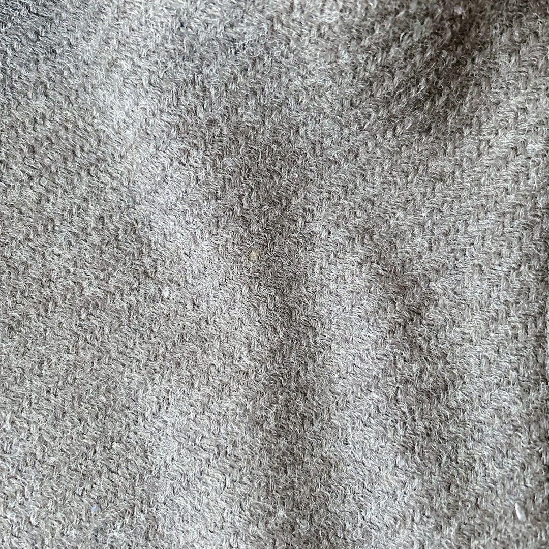 23区　ダッフルコート　フード　イタリア製　水牛トグル　ブラウン　3XL相当