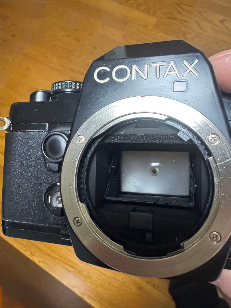 （動作良好） CONTAX 139+ワインダー（貼革・モルト交換整備済）