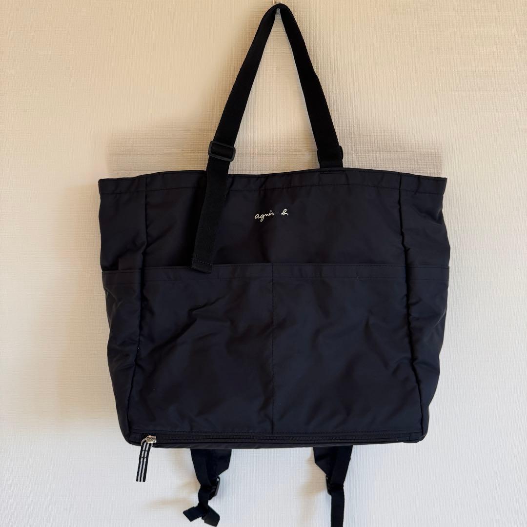 ゆ*こ様 agnes b. AC12 E BAG ペアレンツバッグ（マザーズバッ