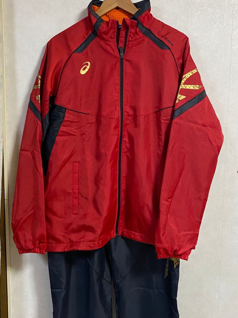アシックスASICS ウィンドブレーカー 裏トリコット上下