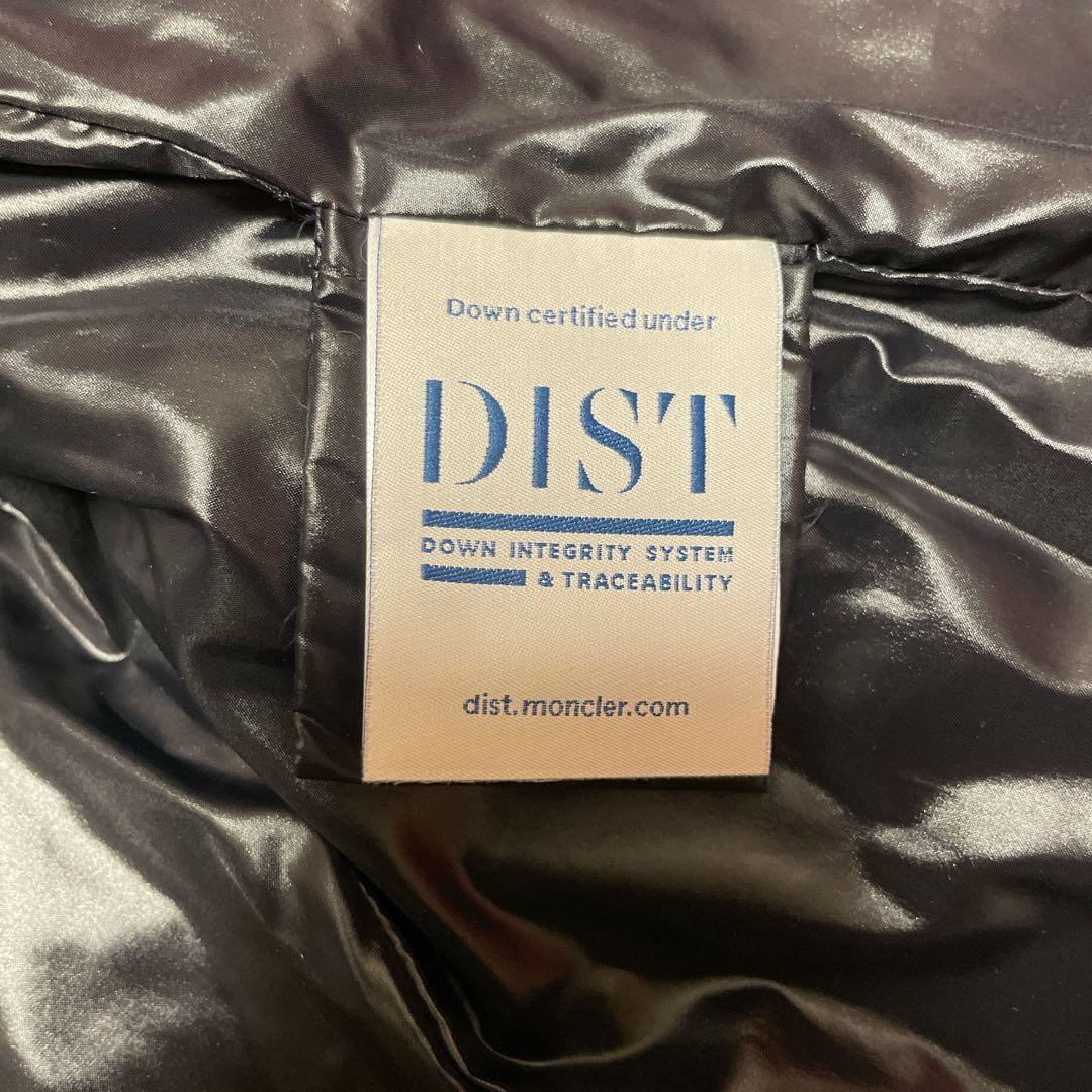 モンクレール 2022年製 SANGATTE バイカー風 ダウン 黒 3 美品