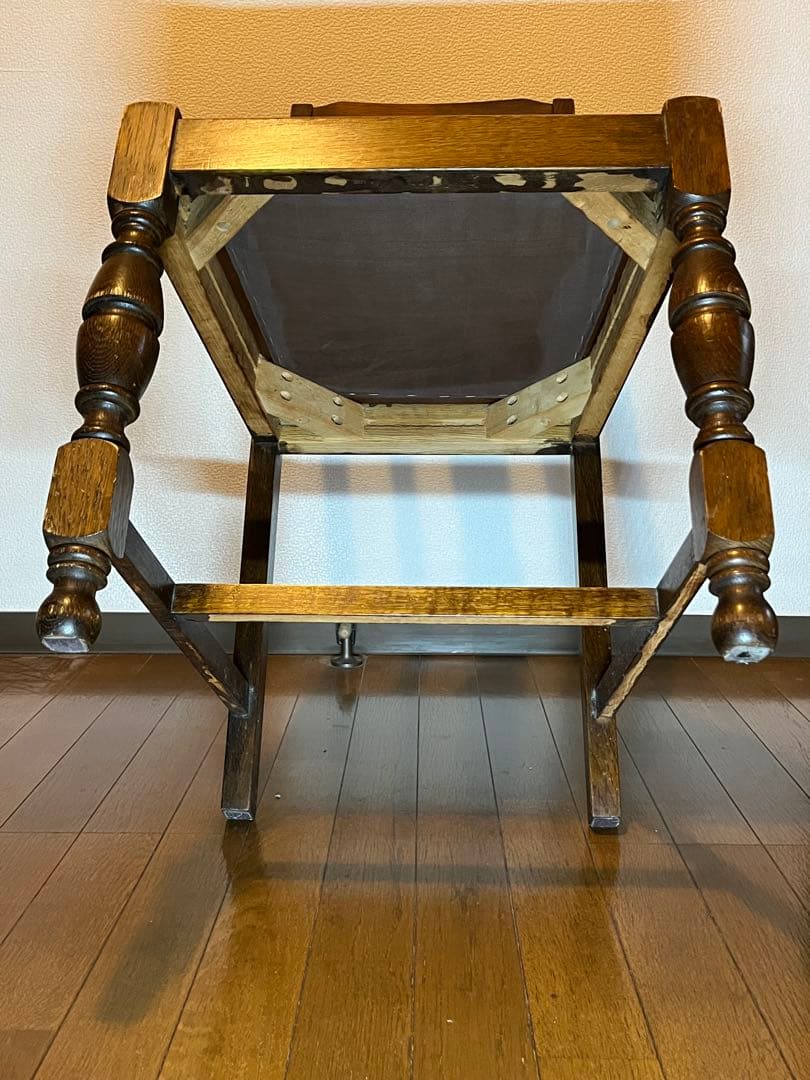 英国 アンティーク レプリカ ダイニング チェア ② 椅子 イギリス 木製