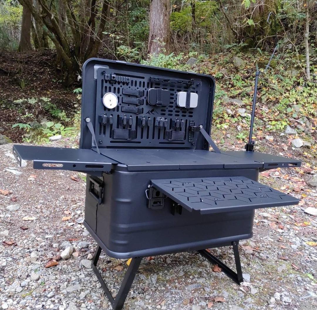 アルミコンテナ　50L　サイドパネル　センターパネル　キャンプ　アウトドア