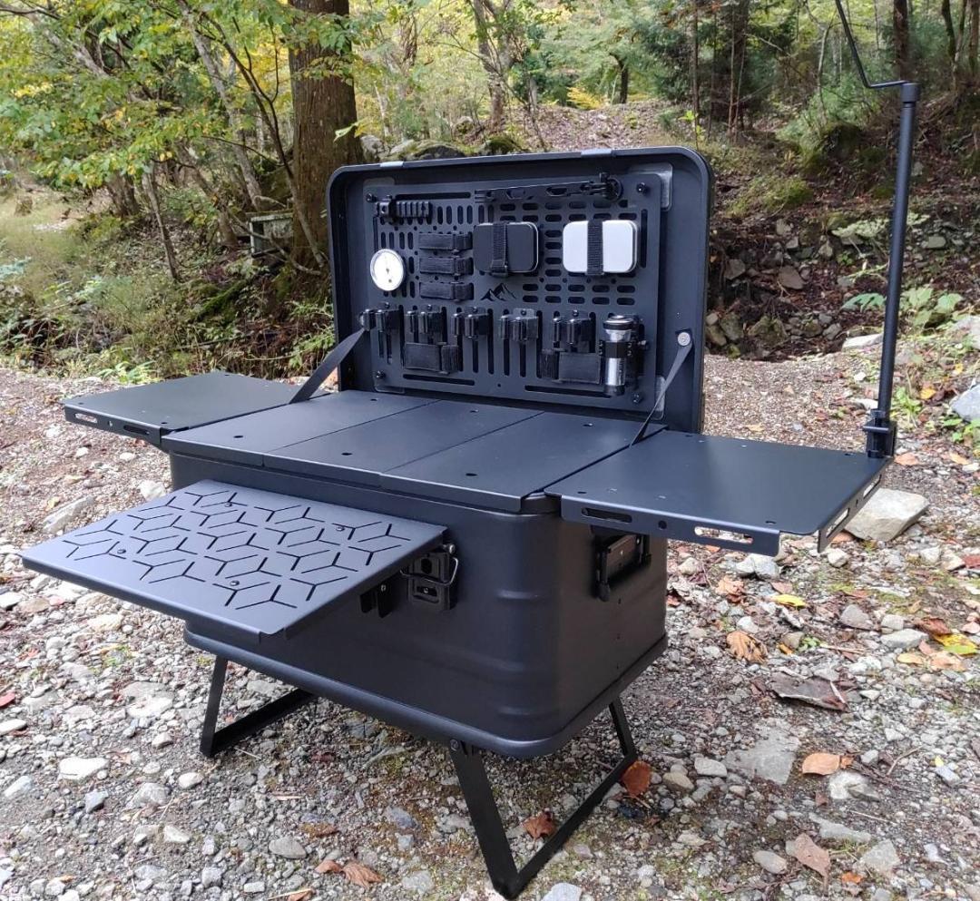 アルミコンテナ　50L　サイドパネル　センターパネル　キャンプ　アウトドア