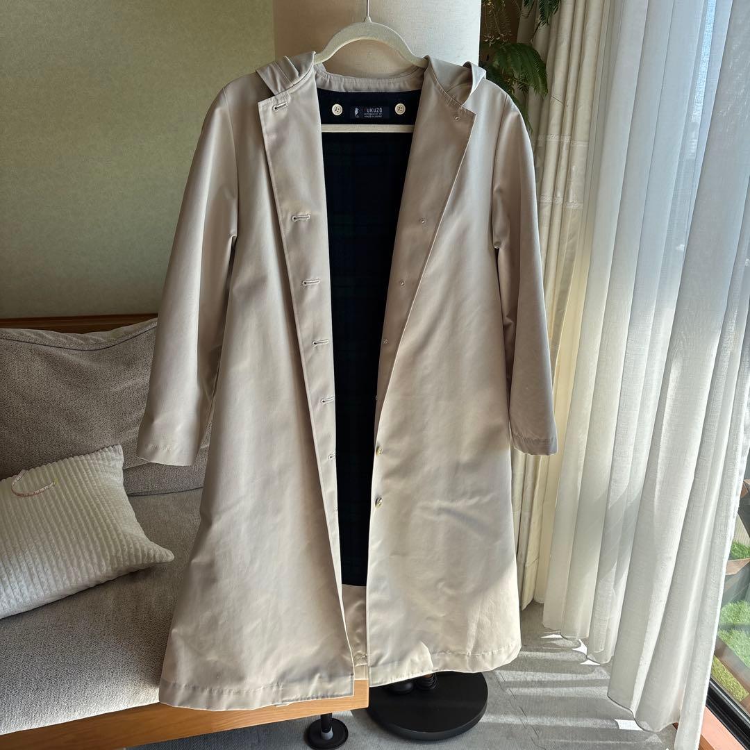 コ*ン様 フクゾー　FUKUZO フード付き　レインコート　ライナー付き