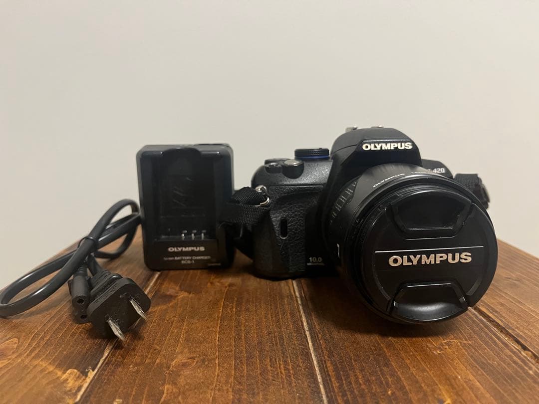 Wi-Fiスマホ転送♪超コンパクト♪オリンパス E-420 レンズセット