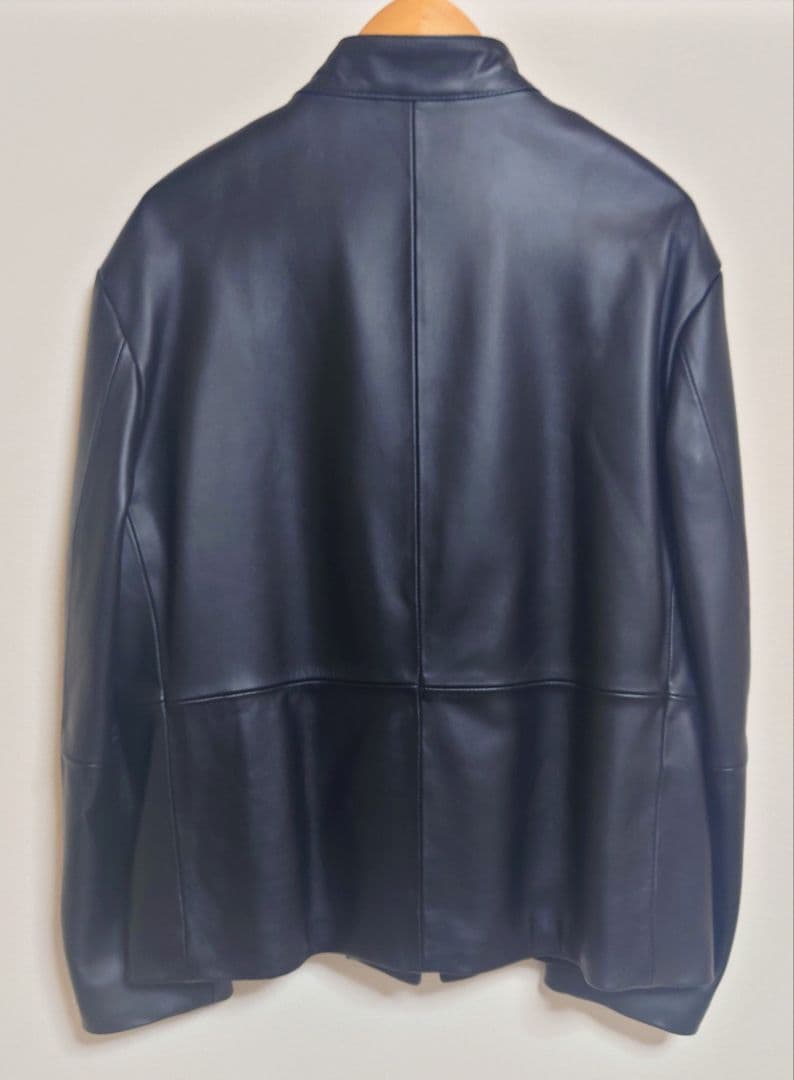 【新品、未使用】コムサメン　ライダースブルゾン