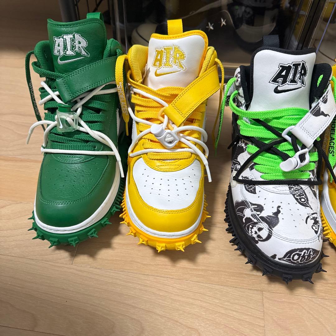 エアフォース1 オフホワイト　　コラボ　3点まとめ売り