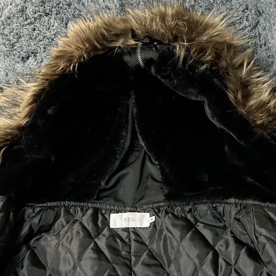 AZUL by moussy N-2Bフライトジャケット　y2k 黒　マウジー