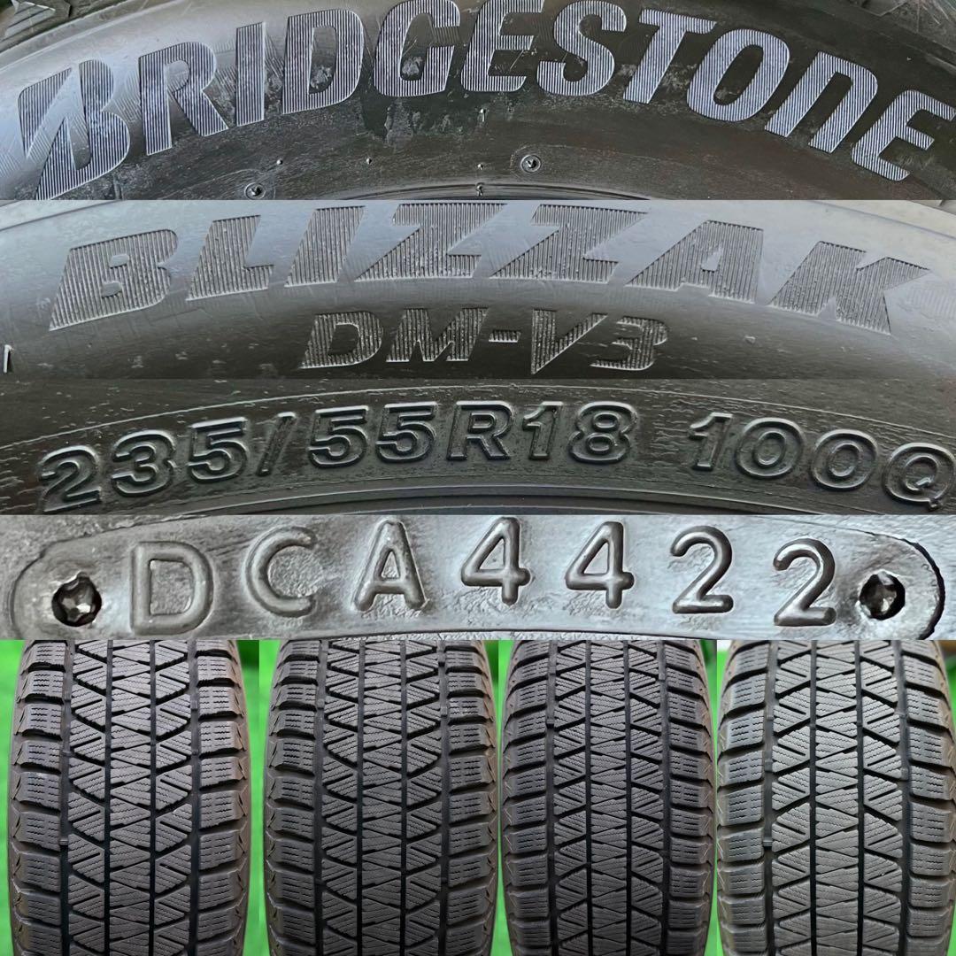 ボルボ XC40 MAKホイール＋235/55R18 BS冬タイヤ付4本セット