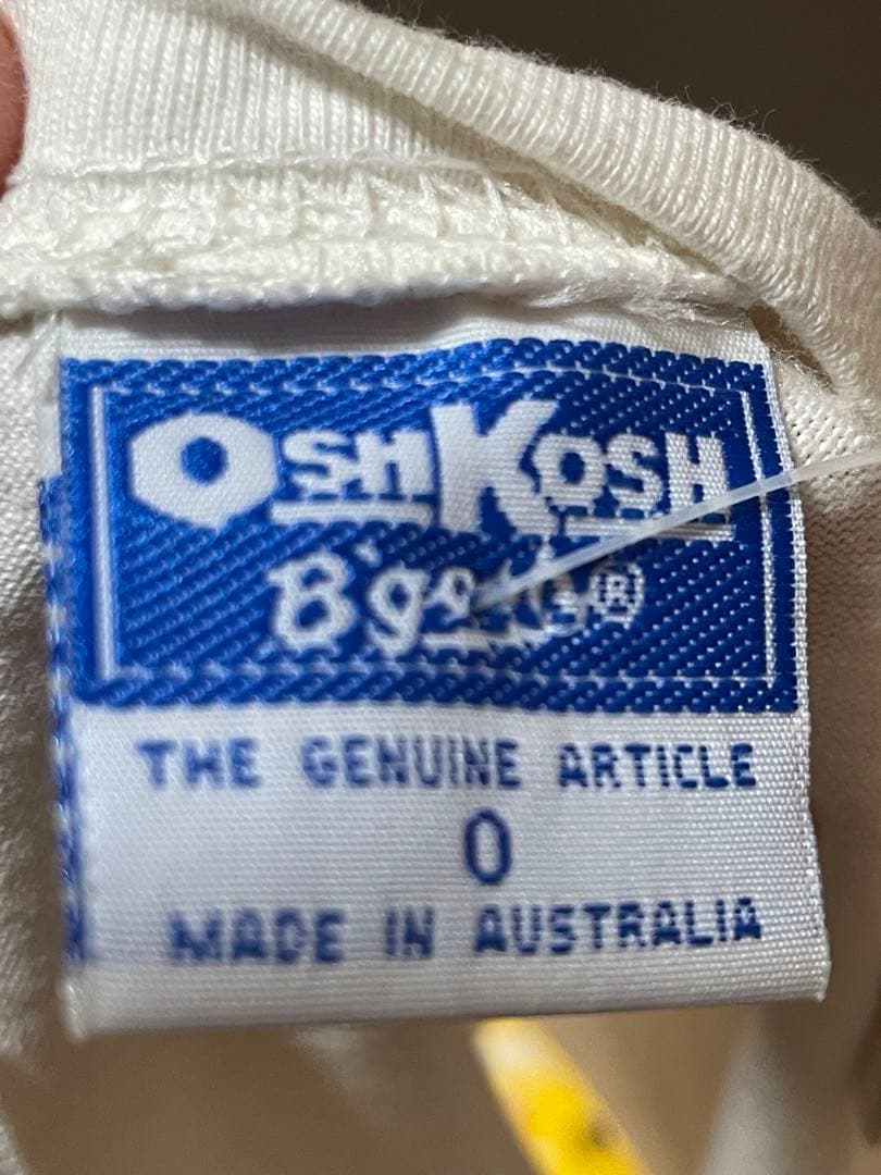 オシュコシュ　セットアップ　ショートオール　シャツ　80〜90 海外製
