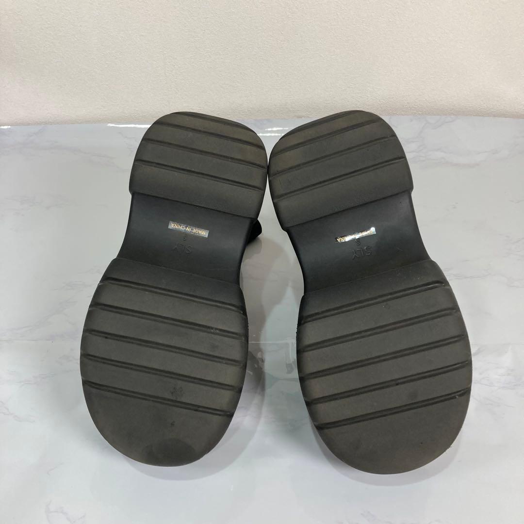 SLY 厚底 ブーツ AIR VOL SOLE FIT SHORT BOOTS