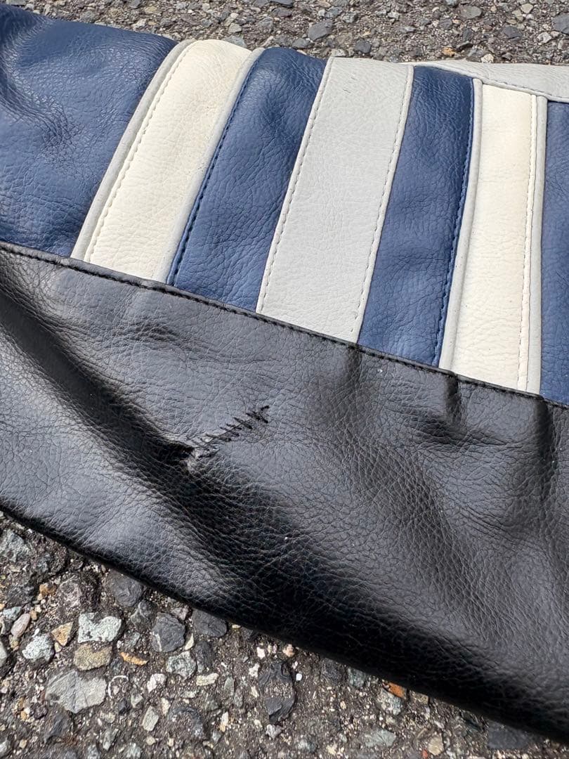 90s GENUINE MERCHANDISE レザースタジャン