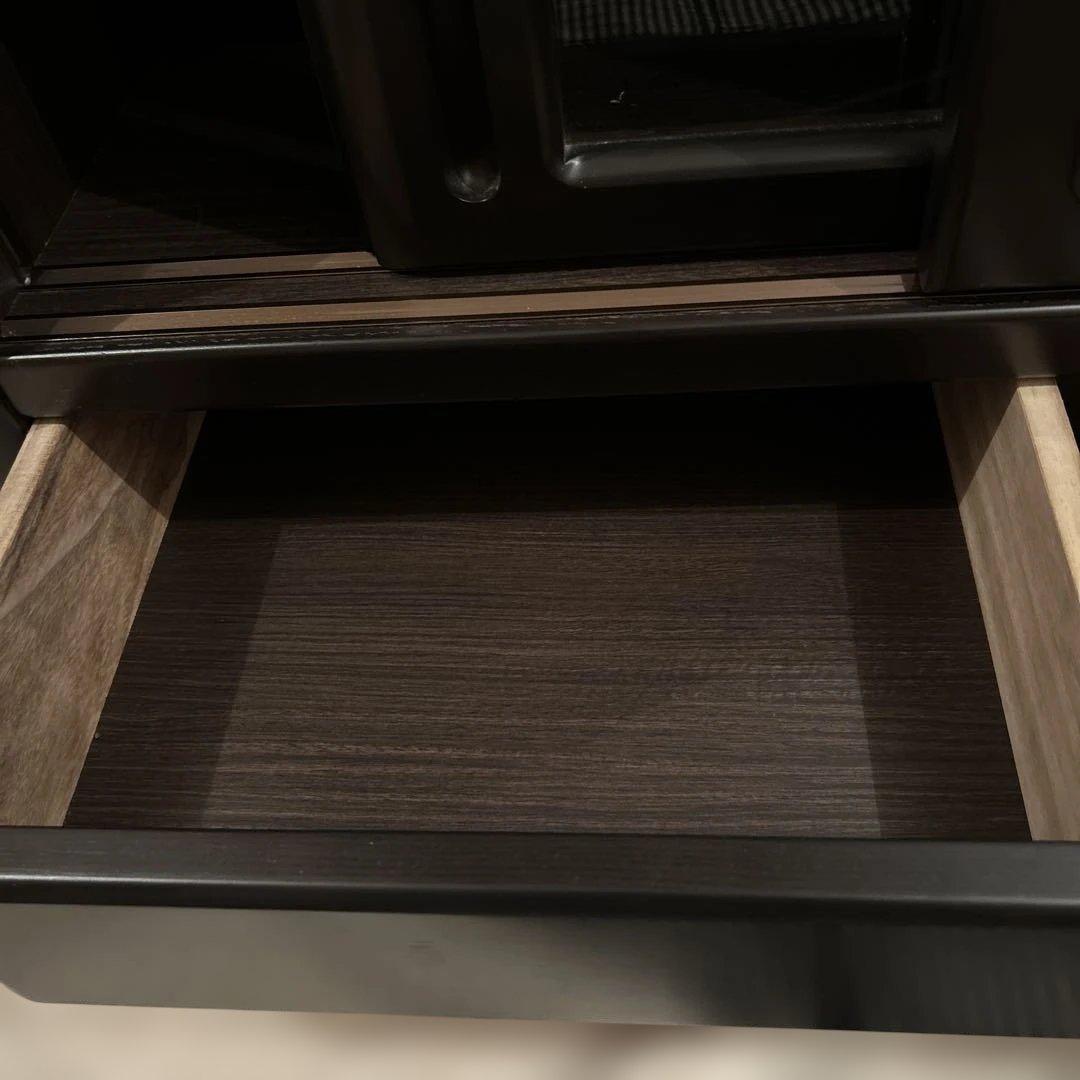 小島工芸　書棚引き戸ガラス