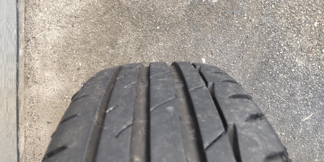 p*l様 ポテンザRE04アドレナリンとアルトターボＲＳ純正ＥＮＫＥＩ製ホイール